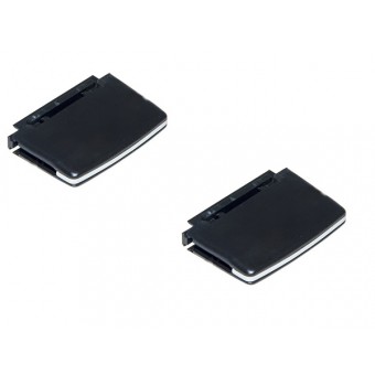 Klima/Kalorifer Izgara Kulpu W204 Set:2ad Ön Siyah